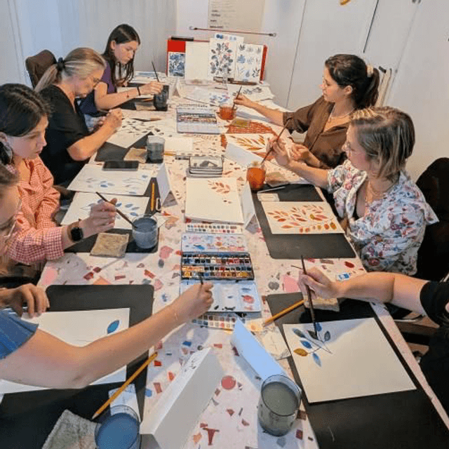 MAR 21 Octobre 19H-21H • Atelier aquarelle 