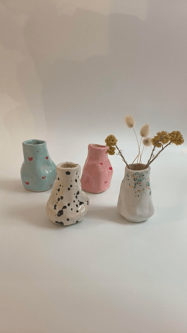 Mini vase - Fauve