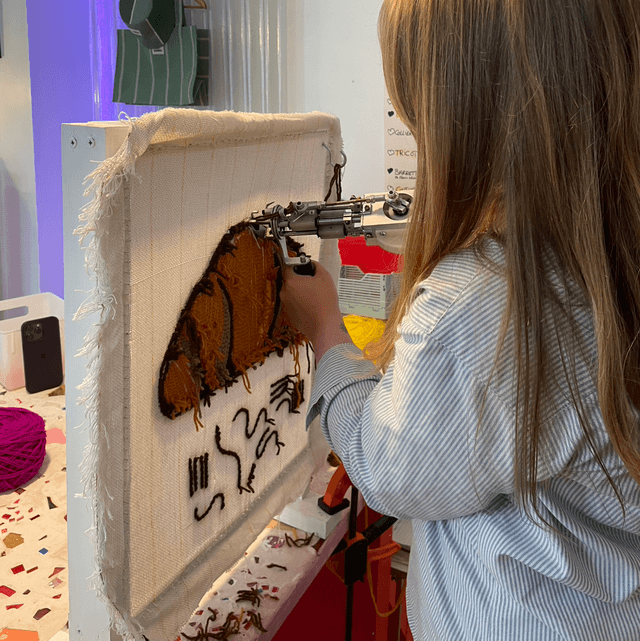 MER.15 Octobre •18h-20h Atelier Tufting 