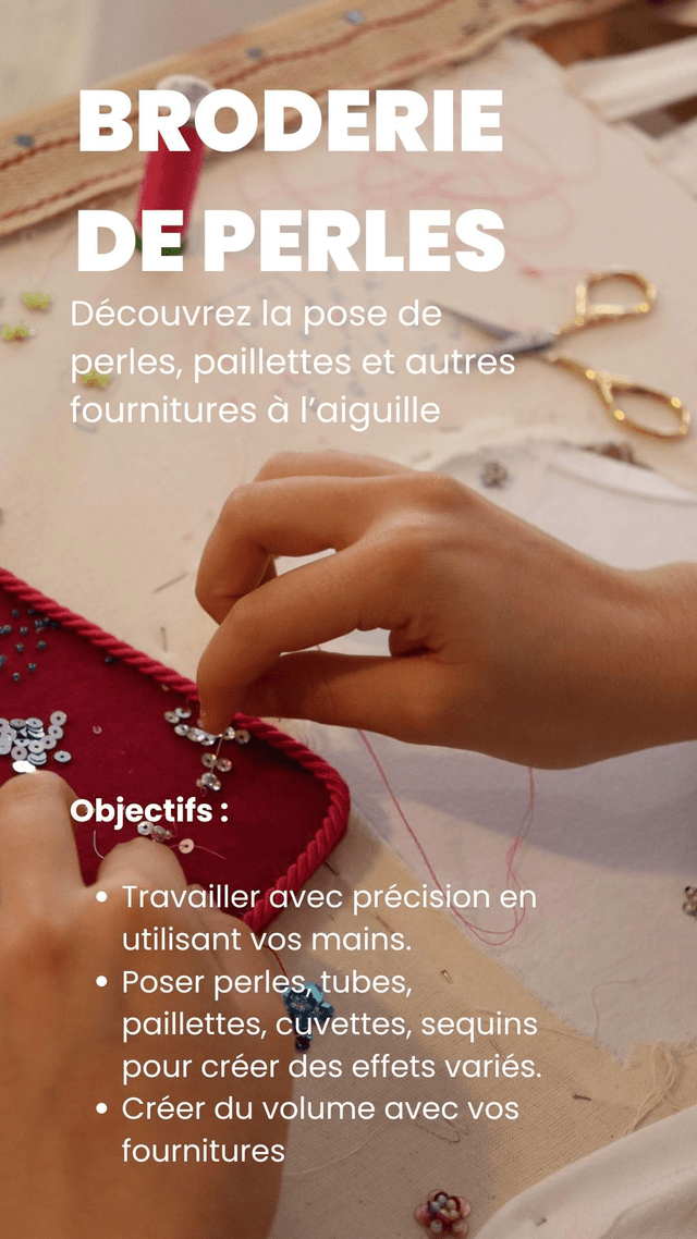 Les abonnements aux cours de broderie 