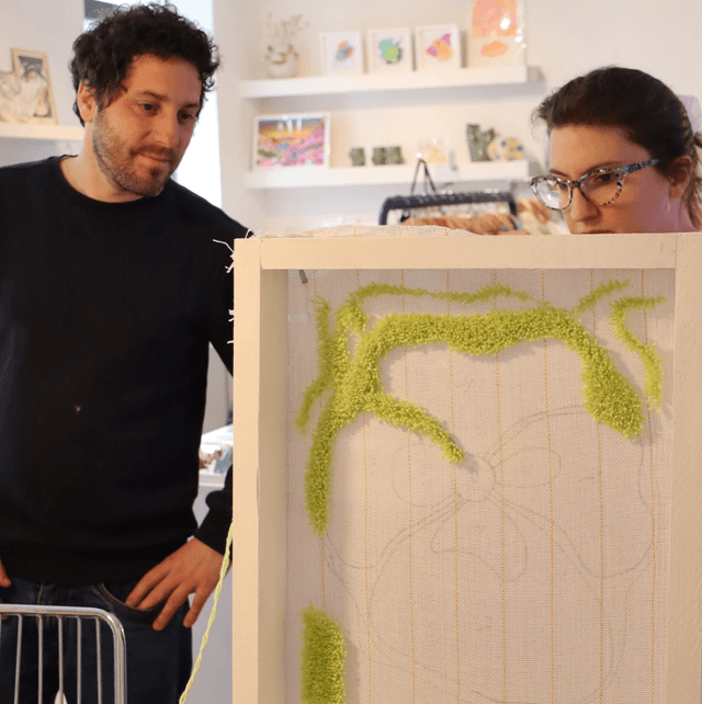 DIM.28 Septembre 14h30-16h30 • atelier Tufting 