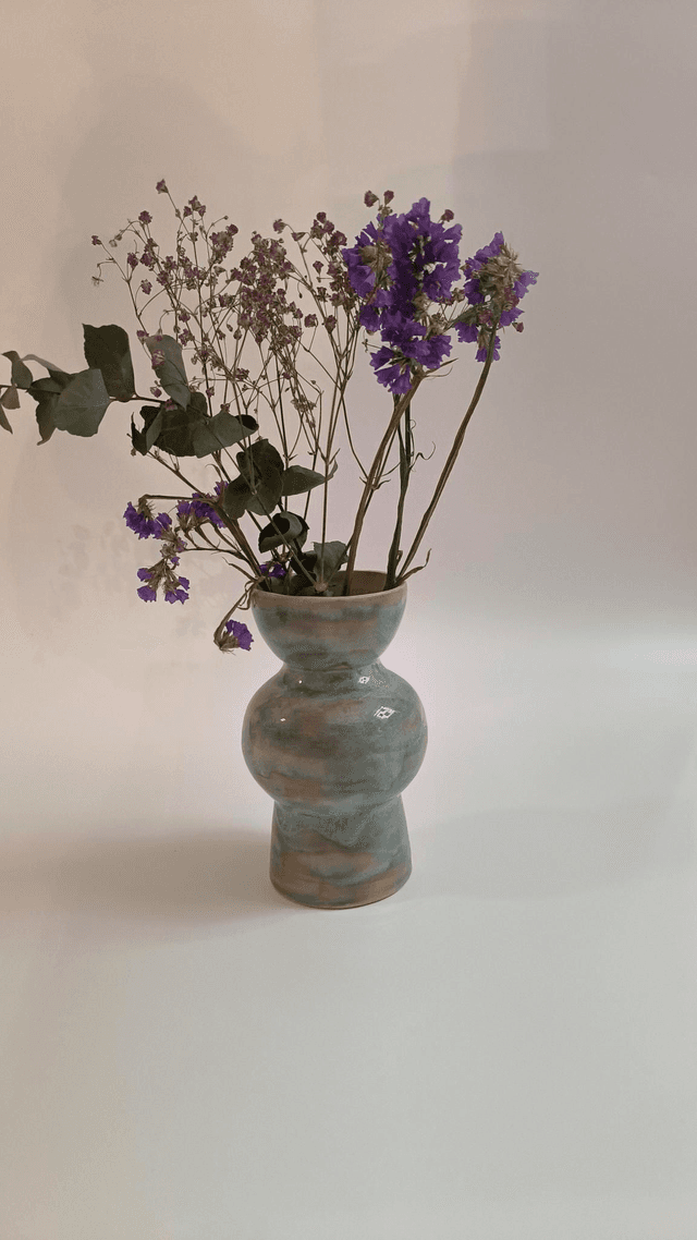 Vase boule - Fauve