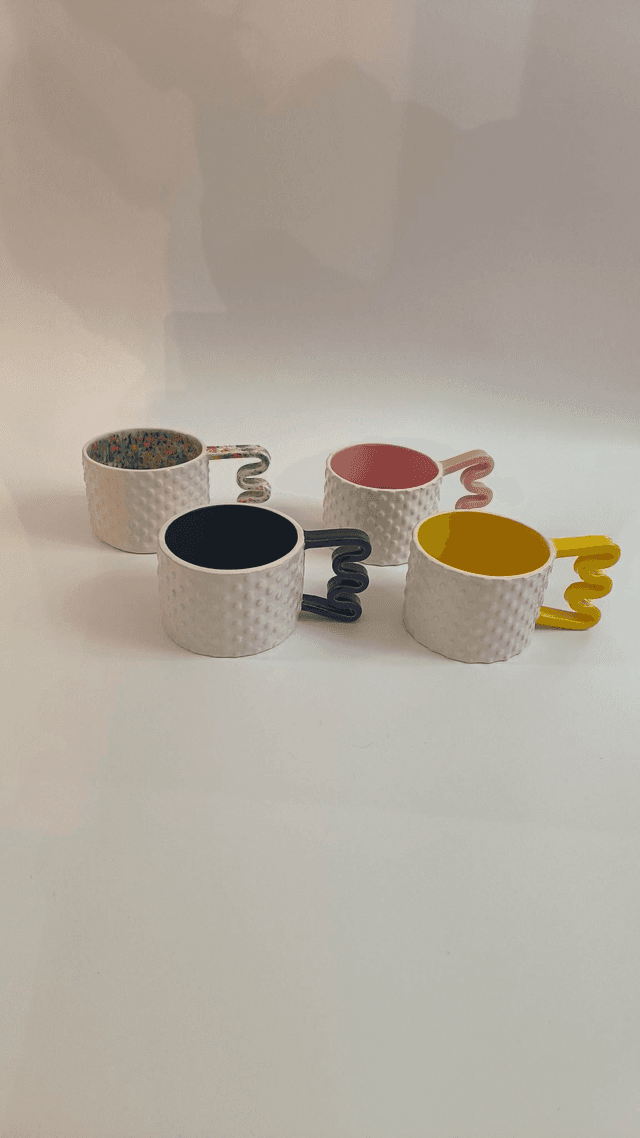 Tasses Keith - Fauve