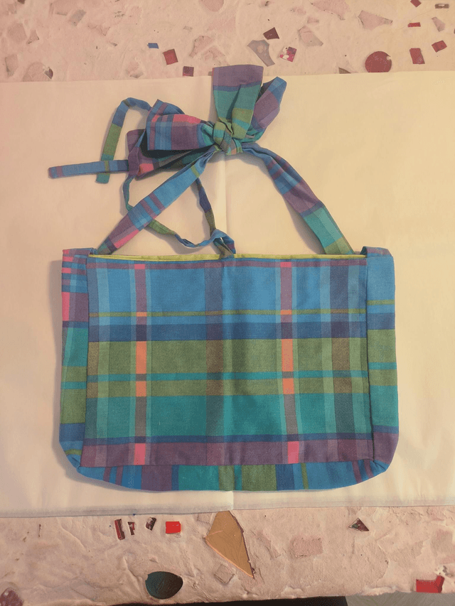 Madras bleu