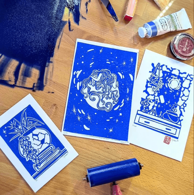 VEN. 19 septembre 18H-20H30 • Atelier Linogravure