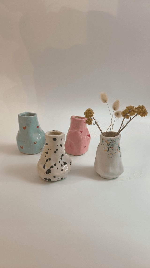 Mini vase - Fauve